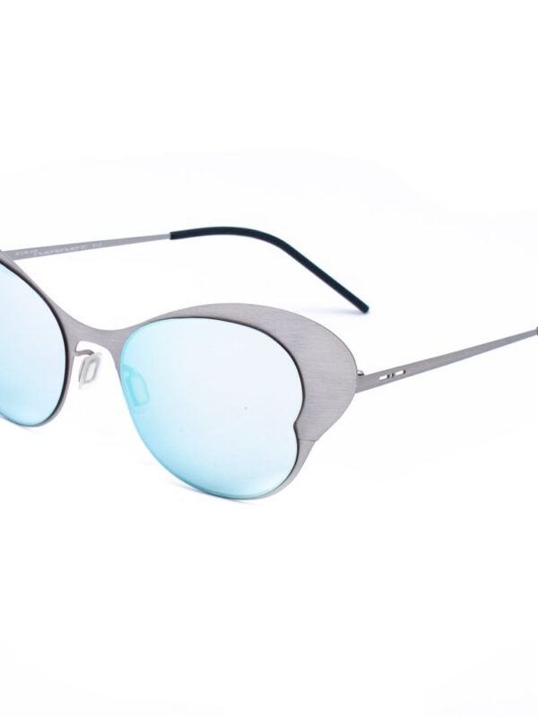 Italia Independent Silver Metal Sunglasses