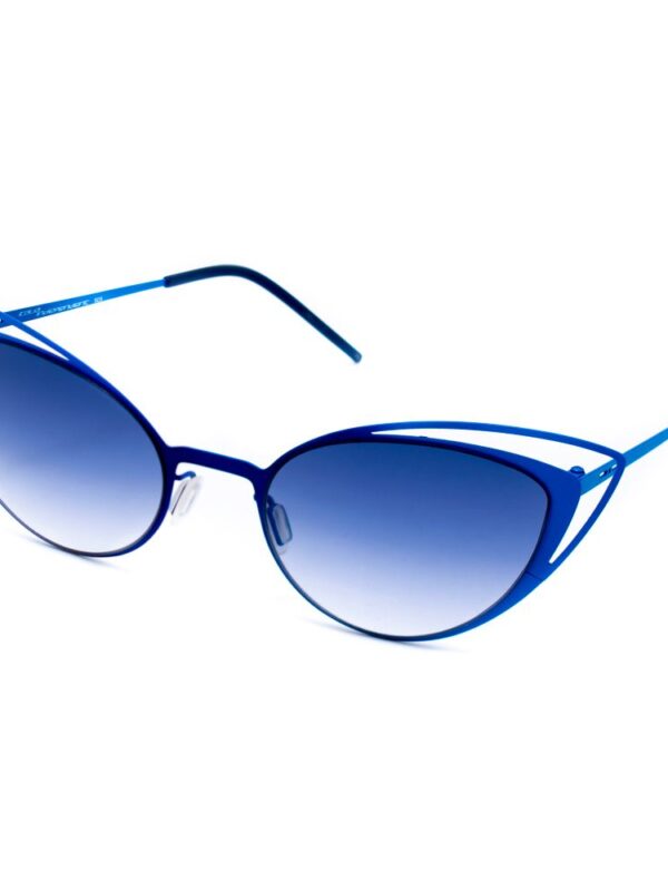 Italia Independent Blue Metal Sunglasses