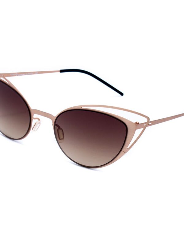 Italia Independent Gold Metal Sunglasses