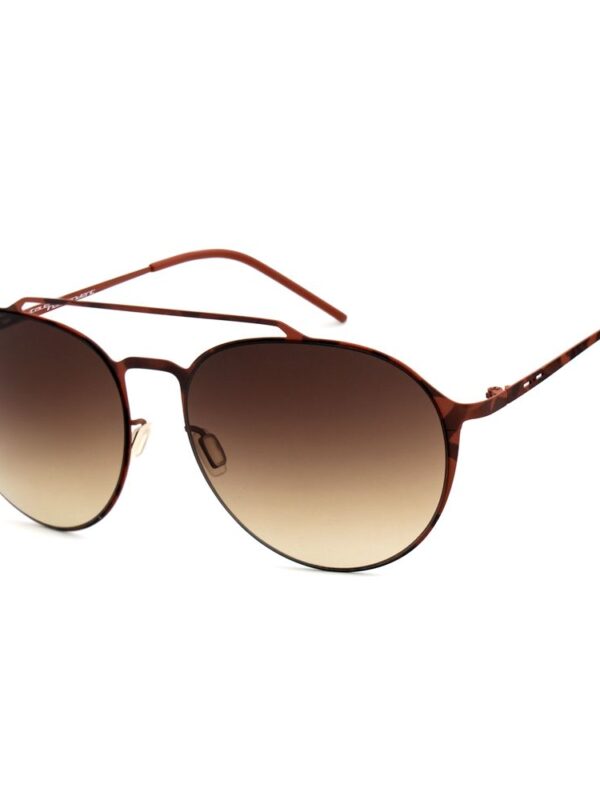 Italia Independent Brown Metal Sunglasses