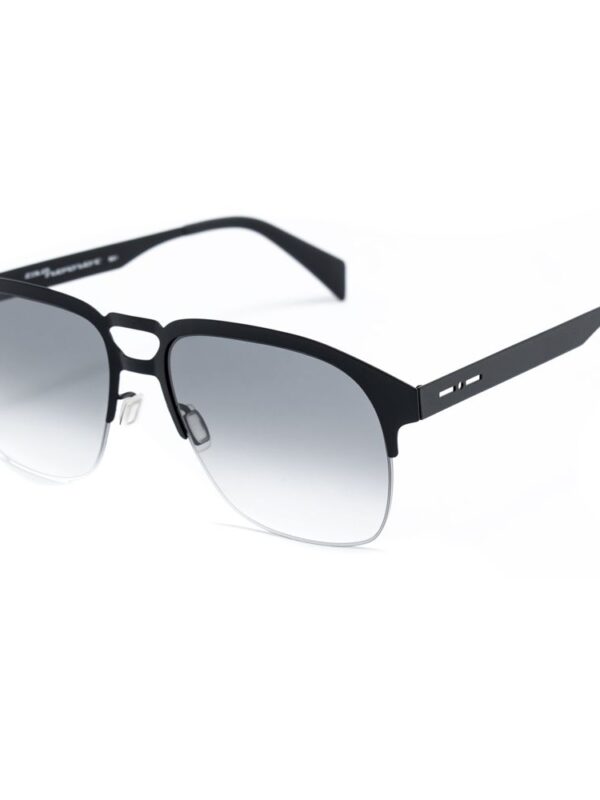 Italia Independent Black Metal Sunglasses