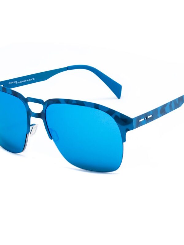 Italia Independent Blue Metal Sunglasses