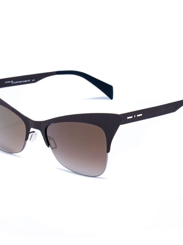 Italia Independent Black Metal Sunglasses