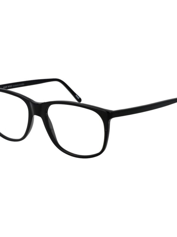 Andy Wolf Black Unisex Optical Frames