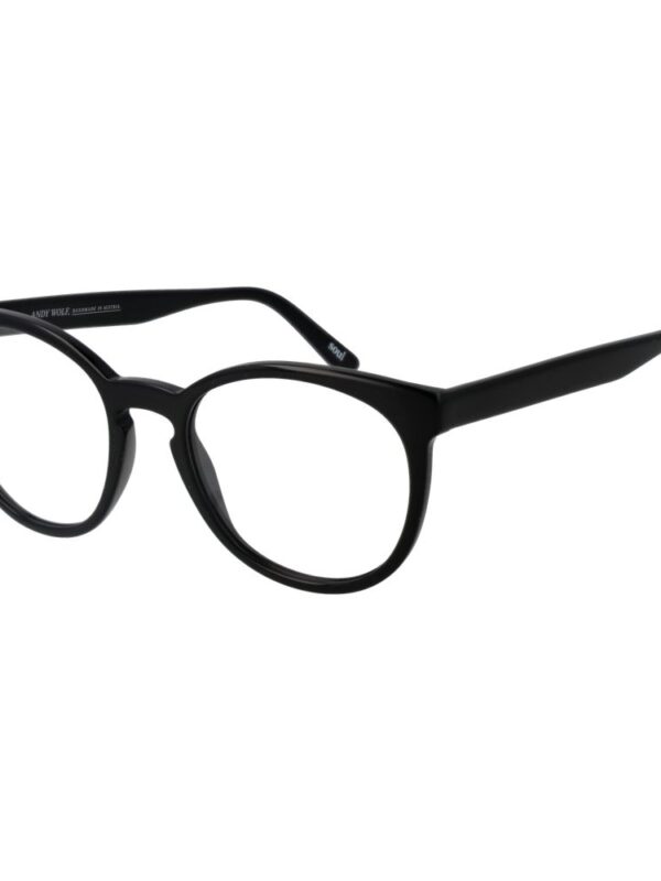 Andy Wolf Black Unisex Optical Frames