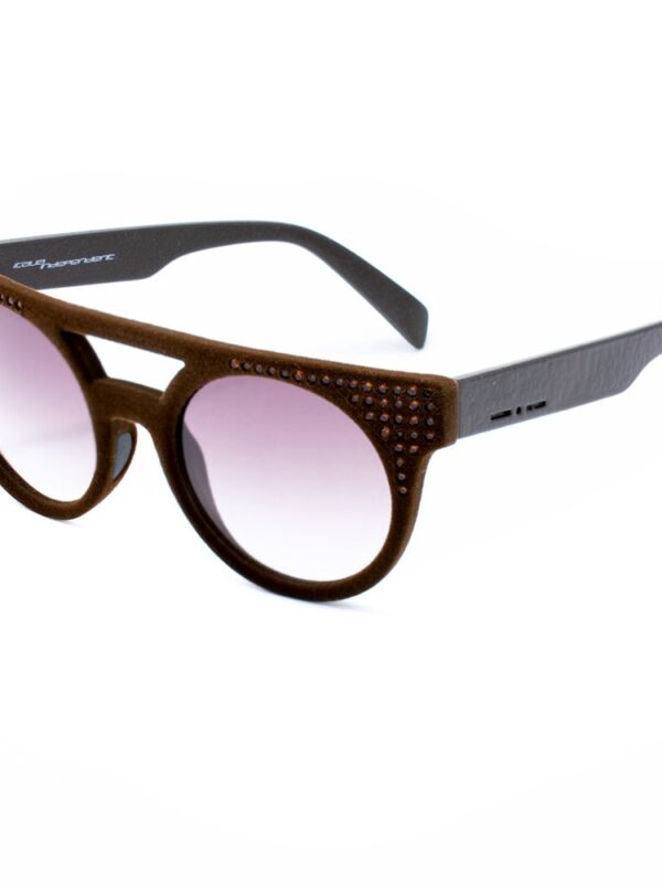 Italia Independent Brown Acetate Sunglasses