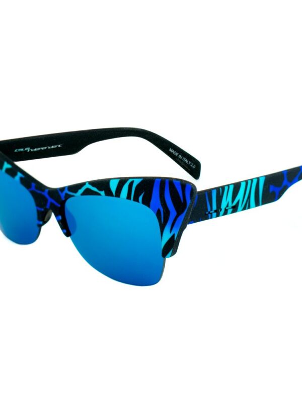 Italia Independent Blue Acetate Sunglasses