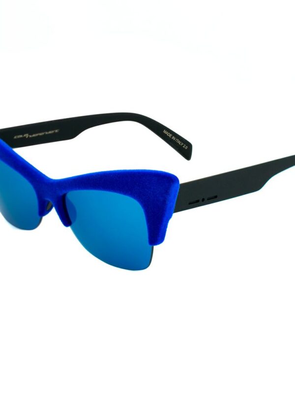Italia Independent Blue Acetate Sunglasses
