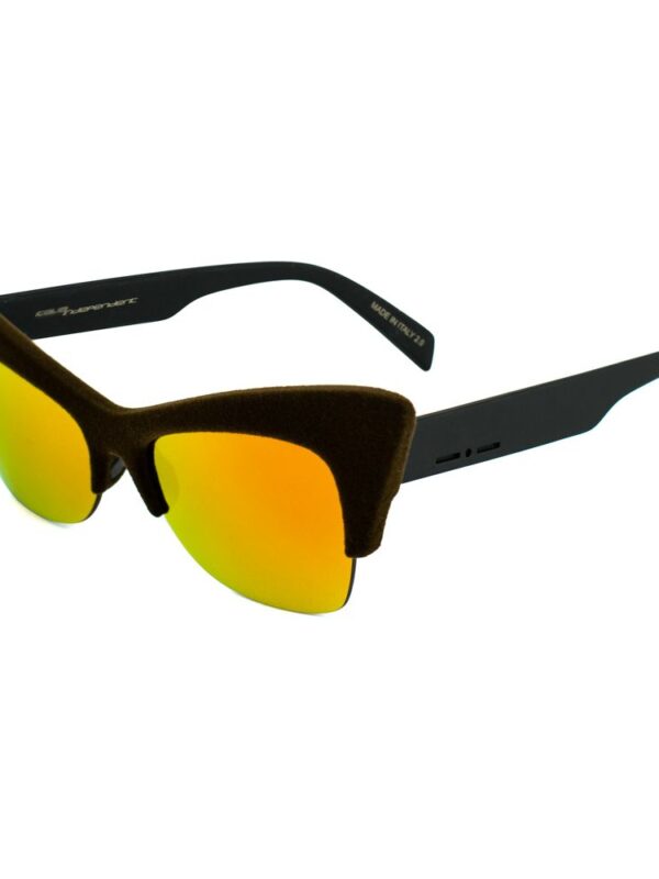 Italia Independent Brown Acetate Sunglasses