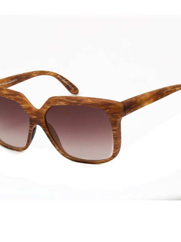 Italia Independent Brown Acetate Sunglasses