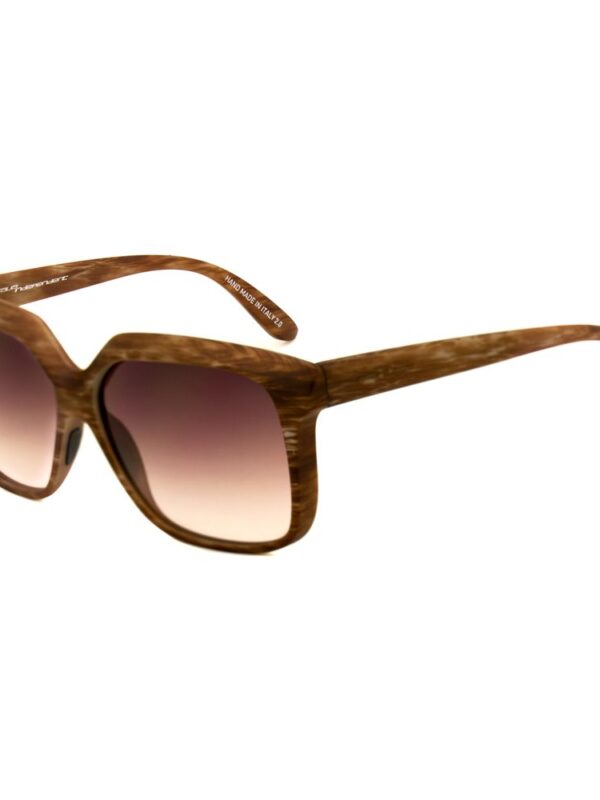 Italia Independent Brown Acetate Sunglasses