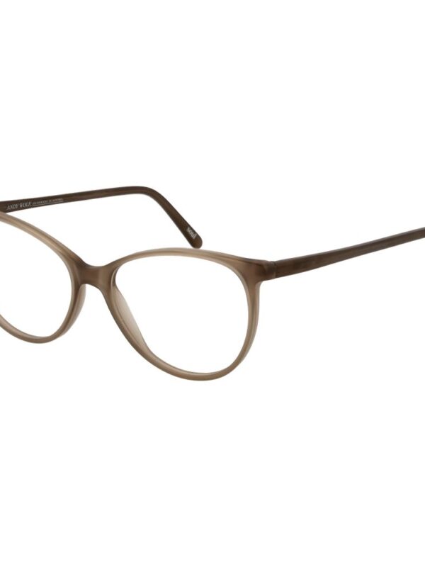 Andy Wolf Beige Unisex Optical Frames