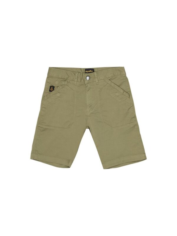 Refrigiwear Green Cotton Bermuda