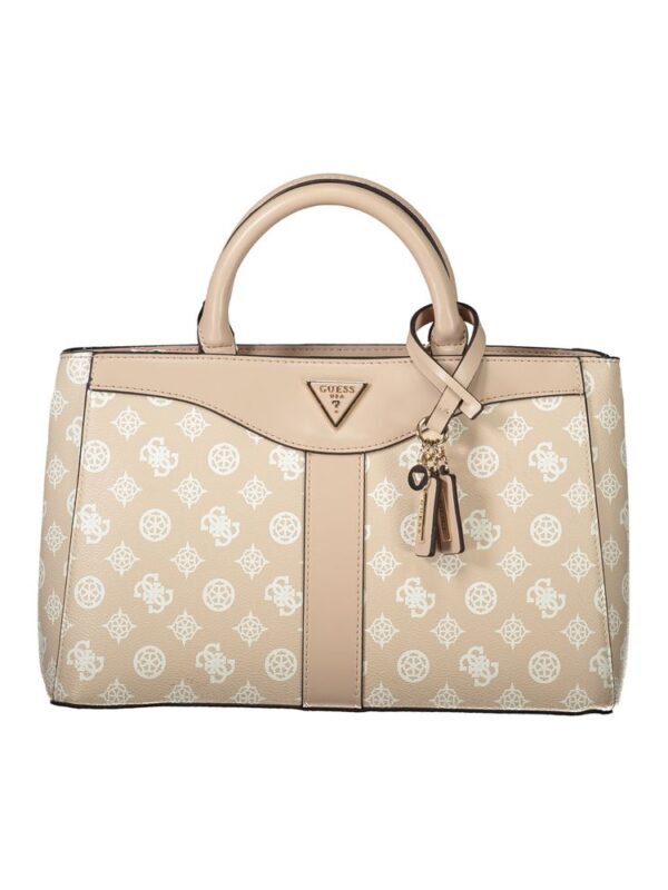 Guess Jeans Pink Polyethylene Handbag