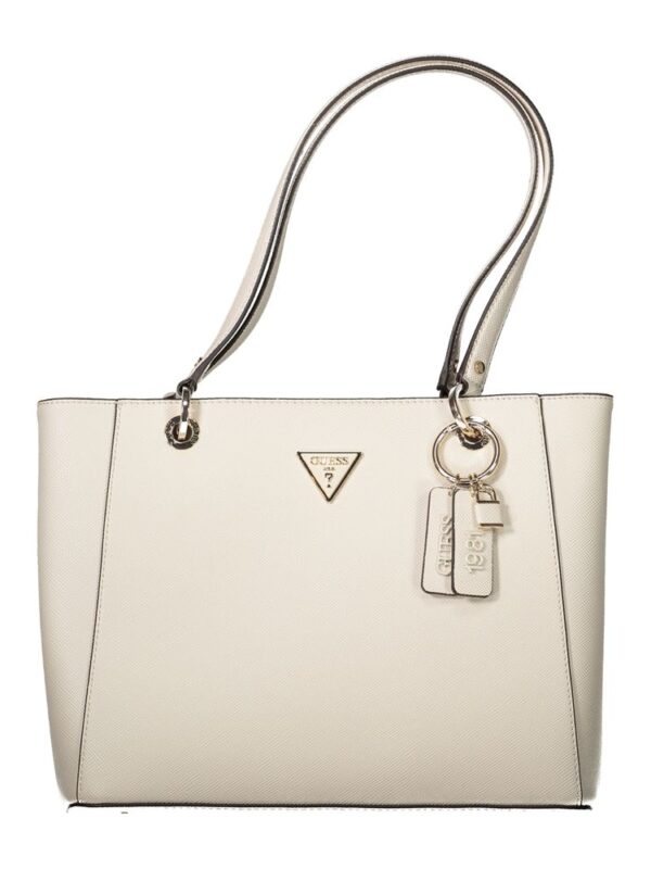 Guess Jeans Beige Polyethylene Handbag