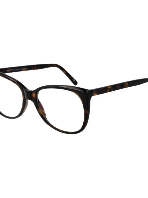 Andy Wolf Brown Unisex Optical Frames