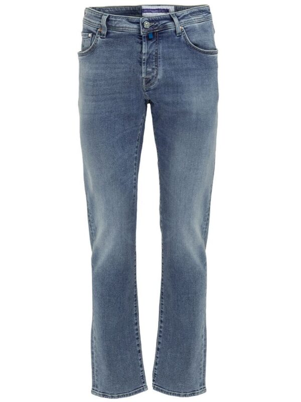 Jacob Cohen Blue Cotton Jeans & Pant