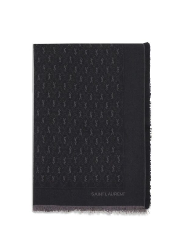 Saint Laurent YSL monogram Scarf