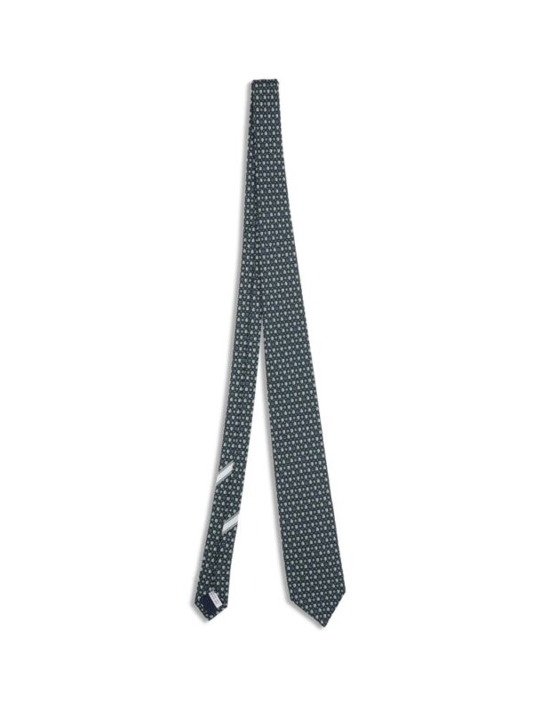 Ferragamo Tortoise print silk Tie