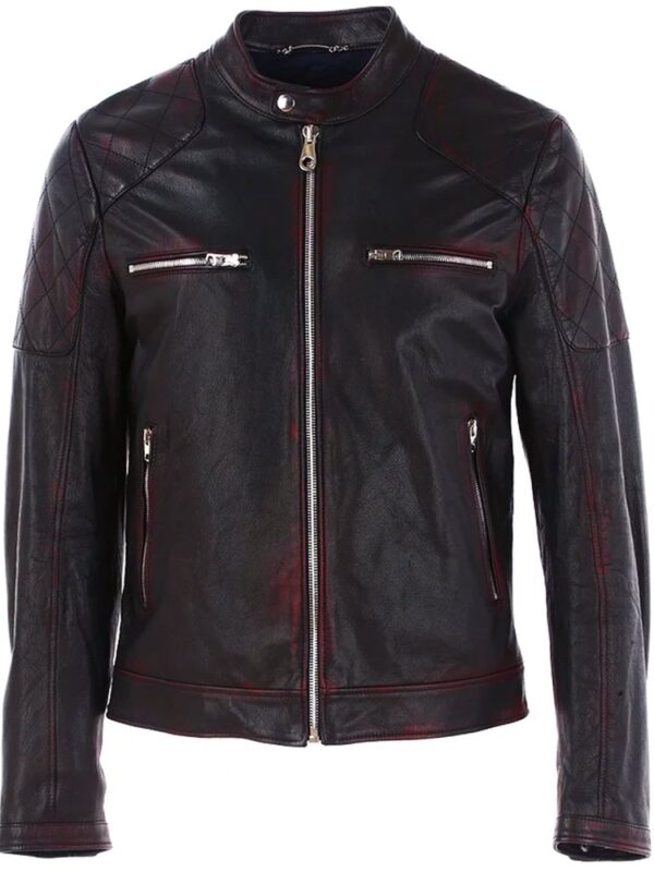 Dolce & Gabbana Black Goatskin Jacket