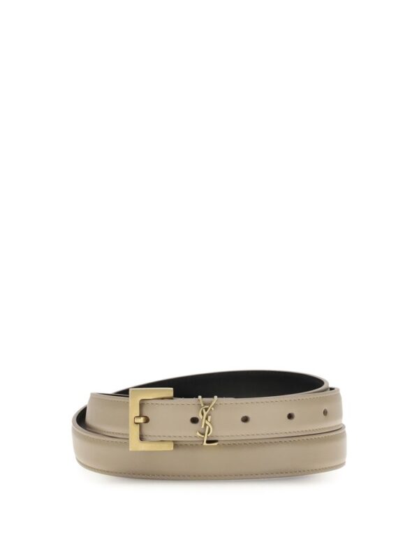 Saint Laurent Cassandre slim Belt