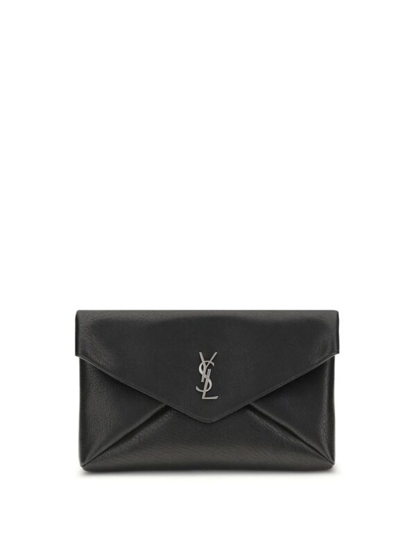 Saint Laurent Cassandre large envelope Clutch Bag