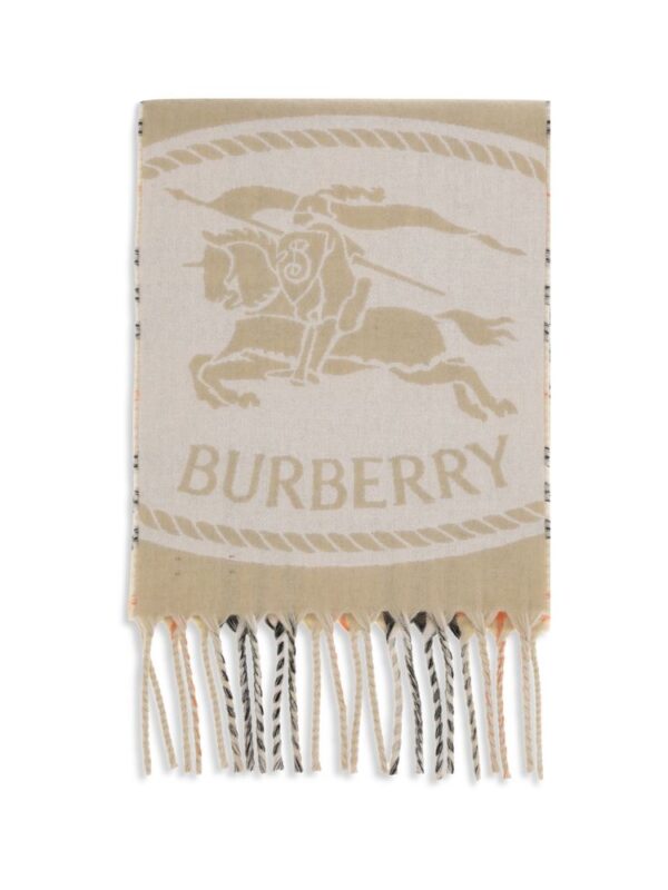 Burberry Knight Stamp reversible Scarf