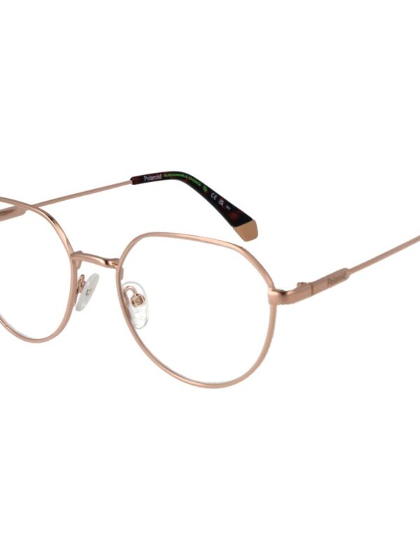 Polaroid Gold Unisex Optical Frames