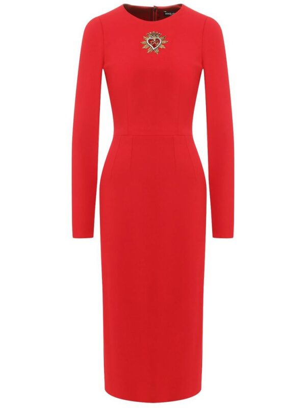 Dolce & Gabbana Red Viscose Dress
