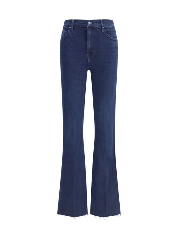 Mother Denim Weekender Fray crop flare Jeans