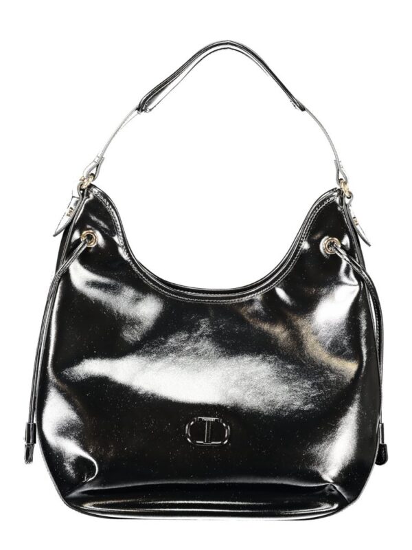 Twinset Black Polyethylene Women Hobo Bag