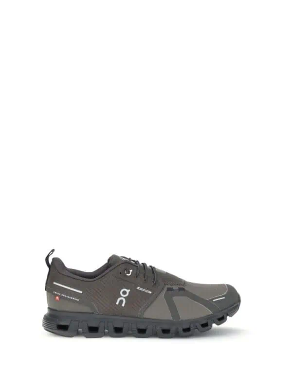 On Running Cloudnova Men's Running Shoe in Dark Grey with Cushioning and Support.