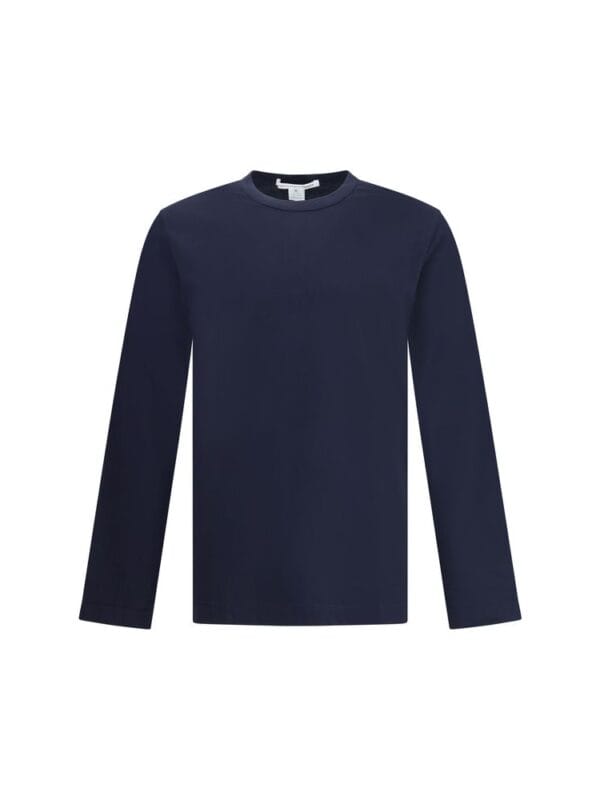 Lux brands navy long sleeve crewneck sweatshirt, premium quality casual wear, stylish and comfortable for everyday fashion - product for men and women.